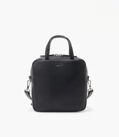 agnes b. ショルダーバッグ ホワイト　レザー