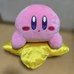 【美品】カービィ ぬいぐるみ 星型クッション付き