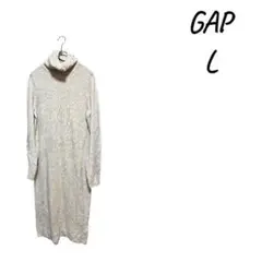 GAP タートルネック グレー ワンピース L