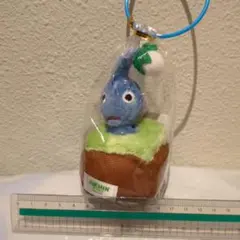 ピクミン　引っこ抜けるぬいぐるみ　青