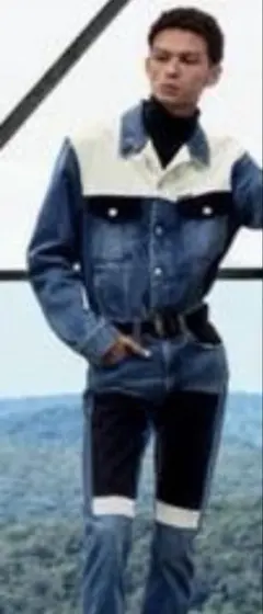 18aw raf simons for ck patchwork denimのサムネイル