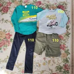子ども服　まとめ売り　100-110cm　男の子