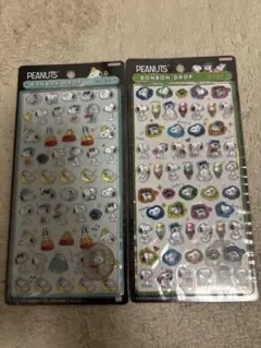 スヌーピー　ボンボンドロップミニシール2枚セット