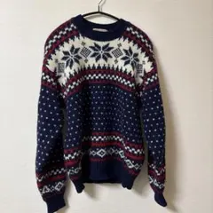 Woolrich フェアアイル柄 ニット Mのサムネイル