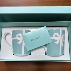 【新品未使用】ティファニー TIFFANY&Co ブルーボックス ペアマグカップ