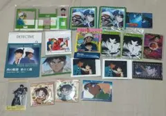 名探偵コナン 服部平次 遠山和葉 江戸川コナン 工藤新一 缶バッジ カード
