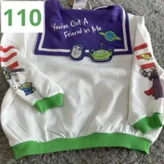 『新品』Disneyトイストーリー薄手トレーナー１１０