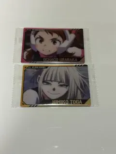 僕のヒーローアカデミア　ウエハースカード4 麗日&トガヒミコ