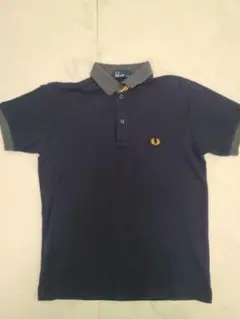 FRED PERRY フレッドペリー ポロシャツ ネイビー 半袖 月桂樹ロゴ