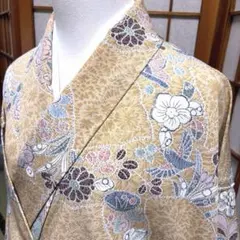 浴衣　綿絽　夏着物兼用　こむさでもーど　裄65　身丈157　木綿 浴衣 綿絽 夏着物兼用 こむさでもーど 裄65 身丈157 木綿 - メルカリ