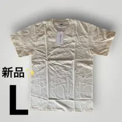 新品タグ付き イエロー 半袖Tシャツ メンズ 無地 シンプル