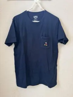 UNIQLO ミッキーマウス Tシャツ ネイビー　sサイズ