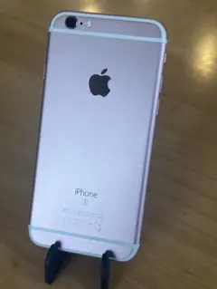 iPhone 6s ローズゴールド 64G SIMフリー 電池81%