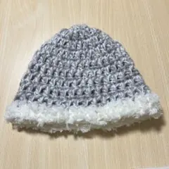 手編みニット帽(ビーニー)