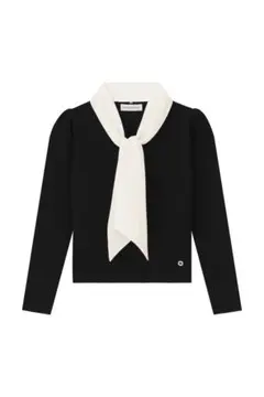 【60%OFF】Aveniretoile 2WAYボウタイニットプルオーバー