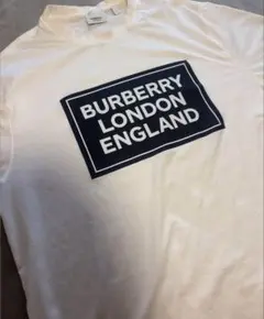 BURBERRY ボックスロゴ Tシャツ ホワイト