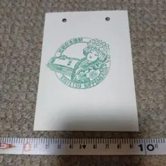 昭和　近鉄日本橋駅スタンプ　近鉄　定期券購入申込書　大阪　文楽スタンプ