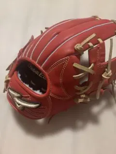 Global Elite 軟式グローブ レッド