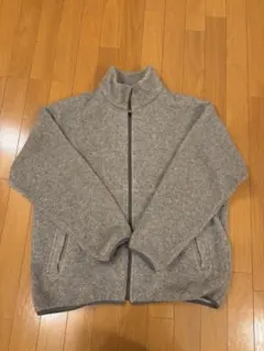 【はる様専用】 HELLY HANSENウール混フリースジャケット グレー