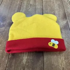 プーさん ニット帽 Pooh 58cm 一回使用