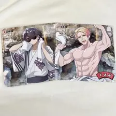 【2点セット】ドズル社極楽湯★湯上がり浴衣コースター★ドズル&ぼんじゅうる