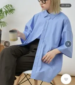 Ciaopanic Typy 青 半袖シャツ Mサイズ　ユニセックス