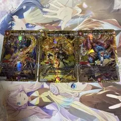 デュエルマスターズ ボルメテウス武者ドラゴン武偉 金シークレット4枚