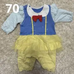 コスプレ　白雪姫　カバーオール　 70　チュール　フリル　プリンセス　ハロウィン