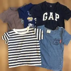 【セール】青系半袖Tシャツ 90サイズ　5枚セット　お得　トミカ　GAP