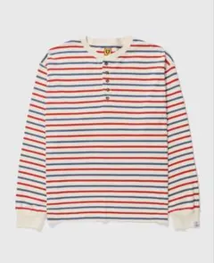 HUMAN MADE ヘンリーネック　長袖カットソー　ワッフル　サーマル HUMAN MADE ヘンリーネック 長袖カットソー ワッフル サーマル - メルカリ