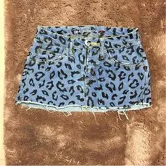 レオパード柄 ミニスカートのサムネイル