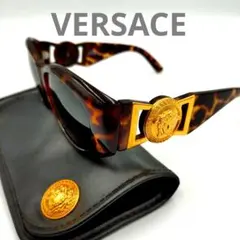 y2k VERSACE sunglasses archive gold ベッコウ - メルカリ