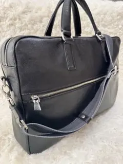 【美品】 アニアリ レザー 2way ビジネスバッグ A4 ショルダー ブリーフ