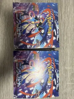 ポケモンカードゲーム ニンジャスピナー シュリンク付き シュリンク無し各1BOX