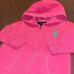 RalphLaurenラルフローレン ビッグポニー パーカー ピンク 平成ギャルのサムネイル