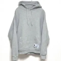 チャンピオン champion ルーズフィット スウェット グレー フーディーM