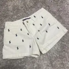 Ralph Lauren Sport ショートパンツ サイズ2 ホワイト