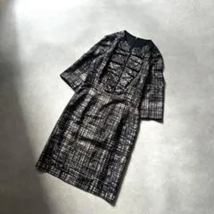 未使用】LANVIN COLLECTION アンゴラ混 ワンピース 定価15万円 - メルカリ