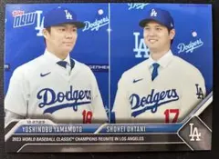Topps now ドジャース 山本由伸 / 大谷翔平 OS‐26