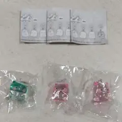 ぽちゃちゃニャンちゃん マスコットマーカー めじるしアクセサリー 3点