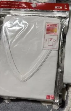 値下げ不可　ユニクロ　半袖ヒートテックHEATTECH グレー　L ２枚