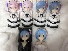 レム・ラム アートスケール フィギュアセット 6体