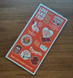 トラベラーズノート《 LOVE AND TRIP 》下敷き