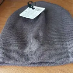 ブラウン ニットフリースキャップ