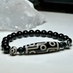 【最強パワー】九眼天珠 三眼天珠 ブレスレット パワーストーン レディース