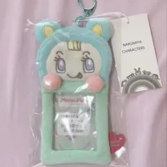 メゾピアノ ナルミヤハッピーパーク ぬいぐるみカードケース ブルー