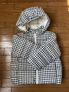 UNIQLO 中綿ジャケット ギンガムチェック 100cm