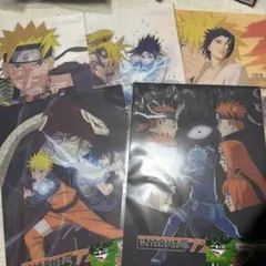 一番くじ　NARUTO　Ｋ賞　ビジュアルボード全5種セット