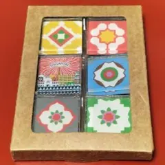 シンガポール プラナカンタイルのマグネット 6個セット