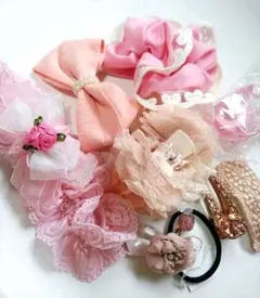 シュシュ、バレッタ等　8点セット